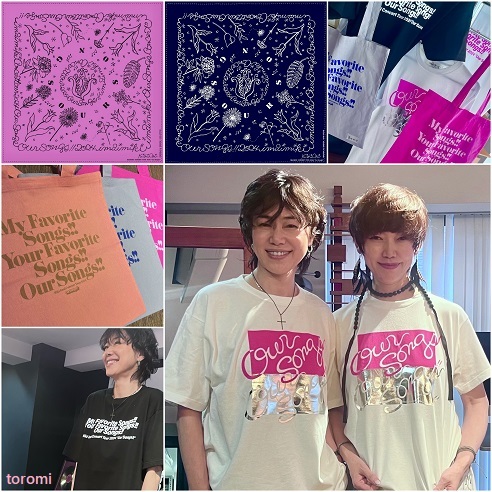 kishicriきしくりさんのInstagramより ツアーグッズの紹介がありました