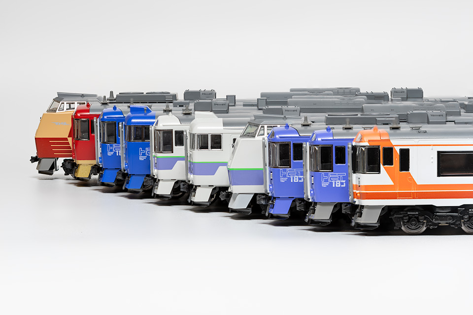 TOMIX さよならキハ183 系オホーツク・大雪セット、組替車両セット