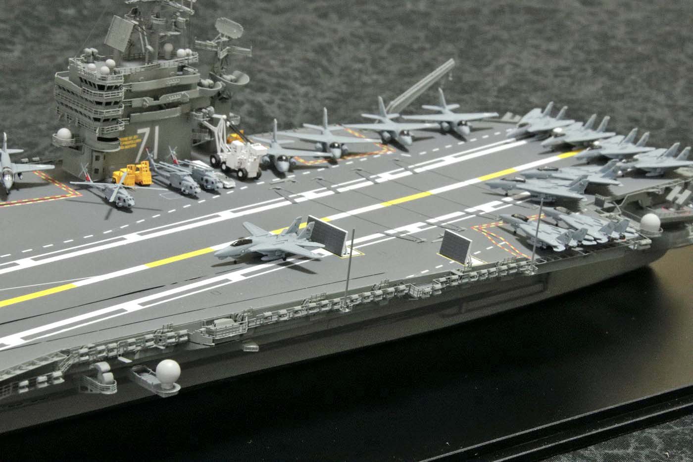 HIGH-GEARedの模型と趣味の日常 1/700航空母艦「CVN-71 セオドア