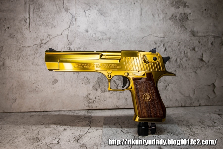 かつお マルイ デザートイーグル.50AE ガスガン ゴールド 金