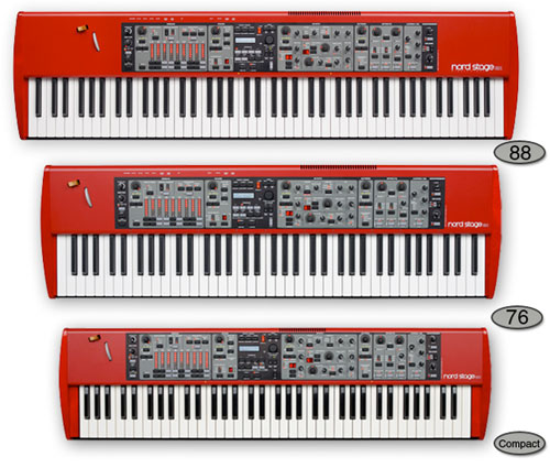 Nord Stage EX ステージピアノ 88鍵 ハンマーアクション Clavia NORD