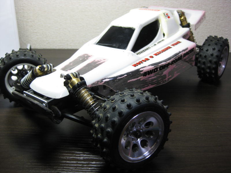 古い ホビーラジコン ジャーシなど たぶんタミヤのランボだったかと