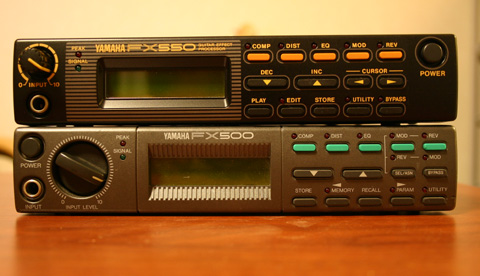 YAMAHA FX500 マルチエフェクター