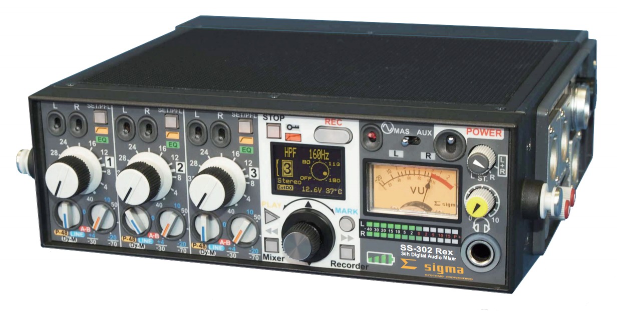 新製品情報】SIGMA SS-302 Rex【ポータブルミキサー】 | とある音屋の