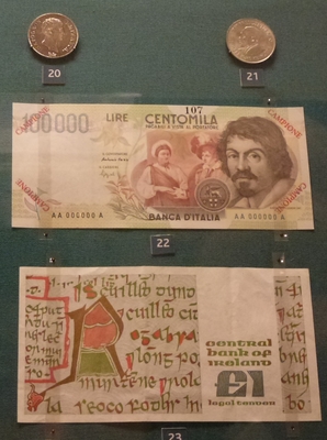 カラヴァッジョの肖像画入りイタリア紙幣 | Mas Ciclismo Diary