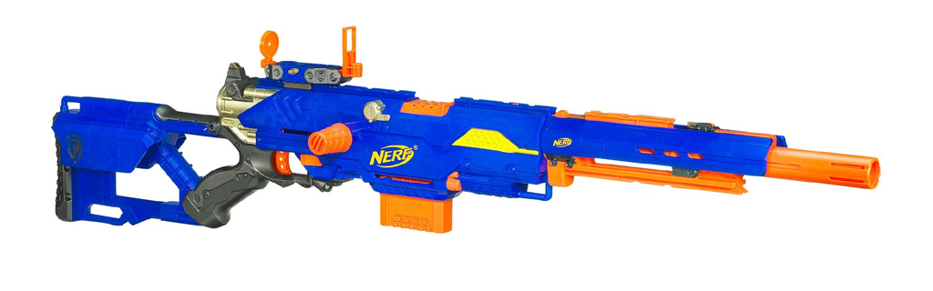 トイガン】NERF ナーフ スナイパーショット CS-6 ／中古品