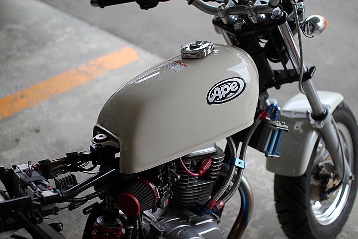 キタコ製 エイプ ビッグフュエルタンク HONDA ape KITACO ビッグ
