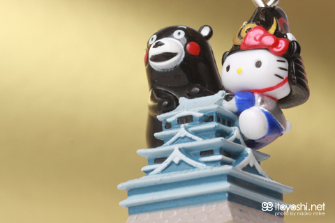 ご当地キティ くまもん追加 ハローキティ」が「くまモン」になりきり