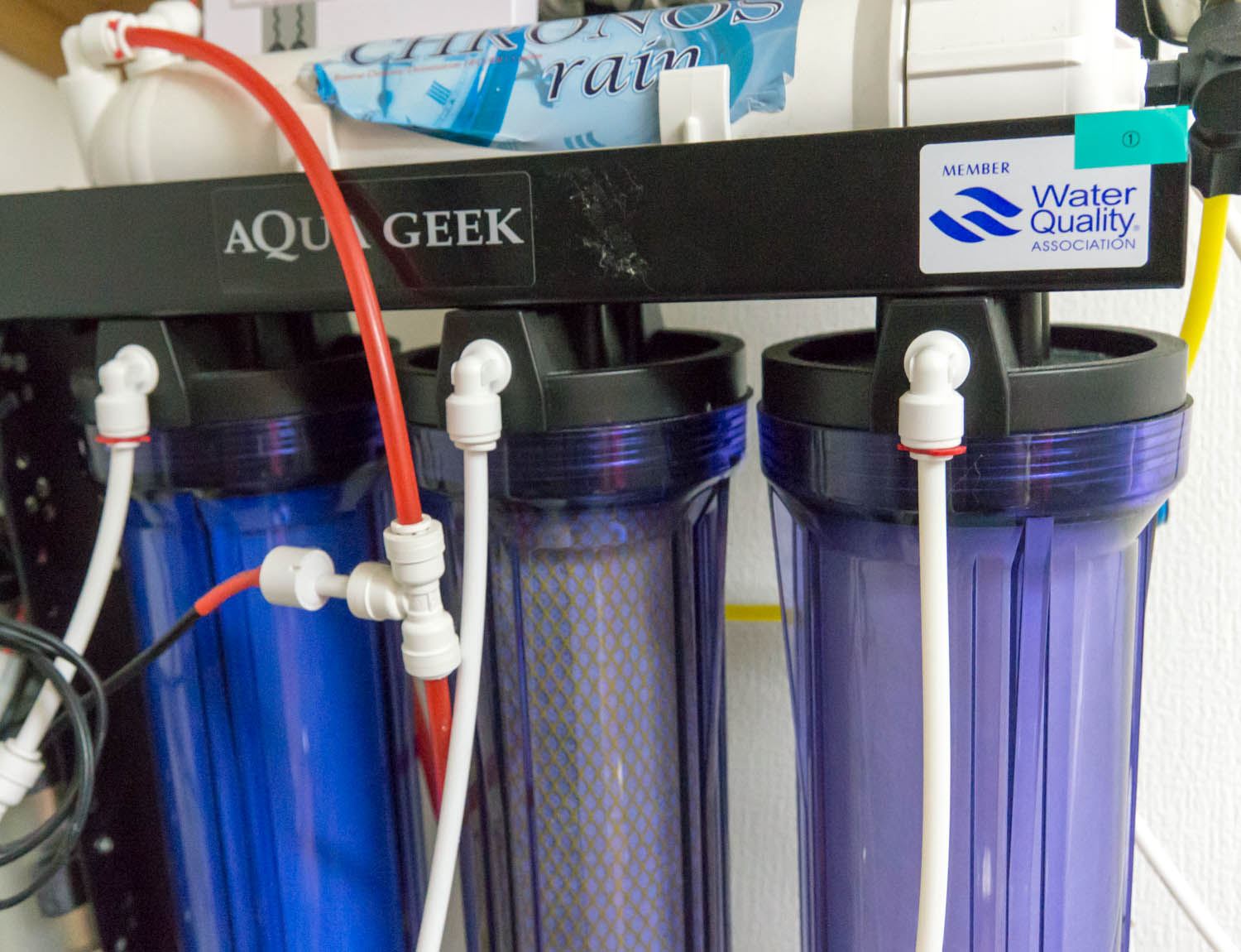 クロノスレインの活性炭＆セディメントフィルタ交換 | ZEO水槽日記