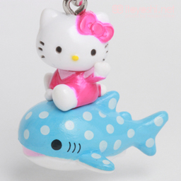 ご当地キティコレ NO.1725 | 沖縄限定ジンベイザメバージョンキティ