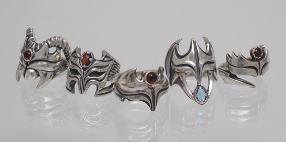 聖飢魔II エース清水長官 モノグラムペンダント JAP工房製 聖飢魔II