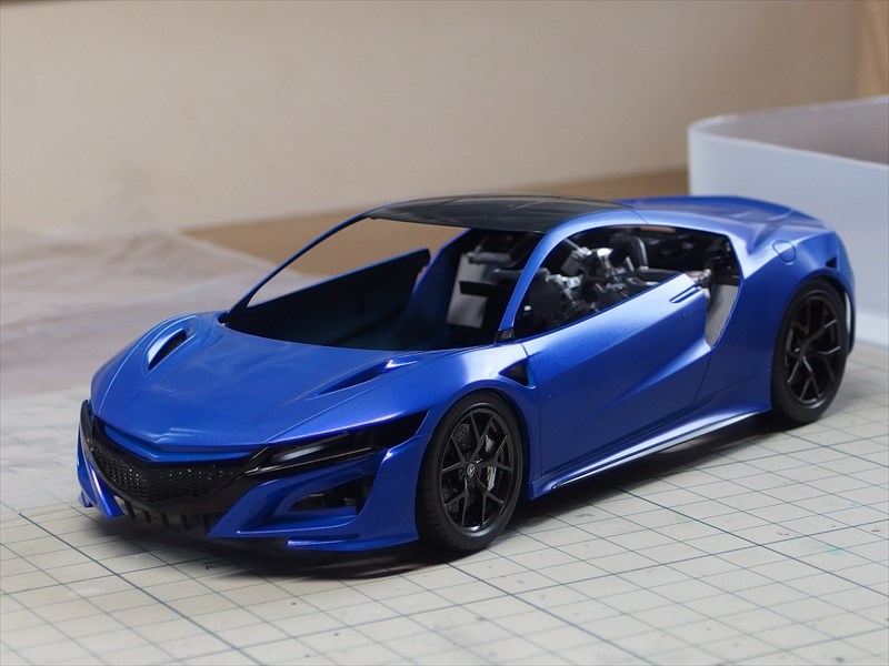 1/24 ACURA NSX タミヤ 製作記#3 | Green 模型製作記