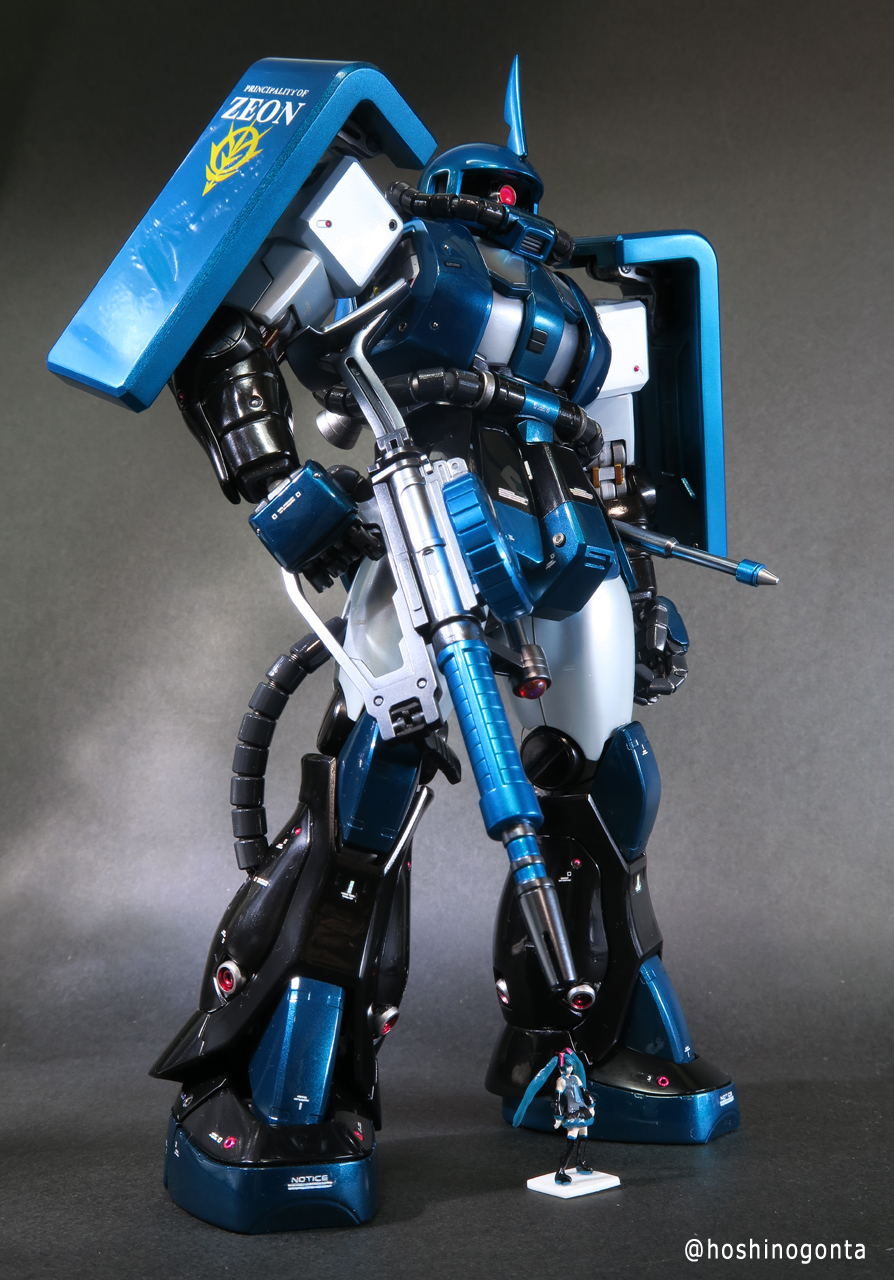 これぞ歴戦のザク!!】MGフル塗装完成品！ これぞ歴戦のザク!!】MGフル