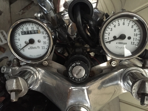 デイトナミニメーターセットステー付SR400