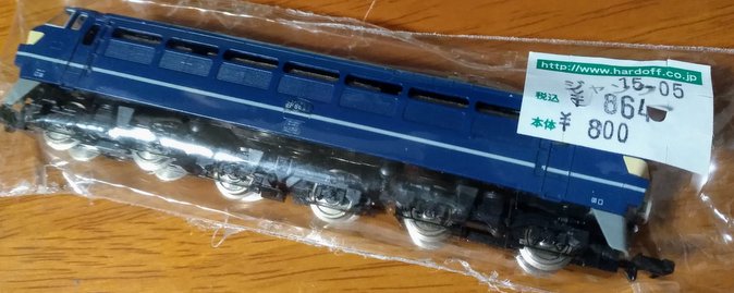 HOゲージ TOMIX EF66 ひさしなし ジャンク Yahoo!オークション
