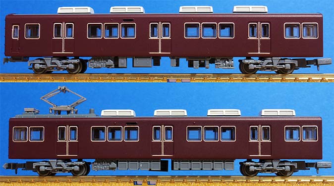 神戸線なつかしの原形時代、鉄コレ阪急5000系原形(冷房改造車)をゲット