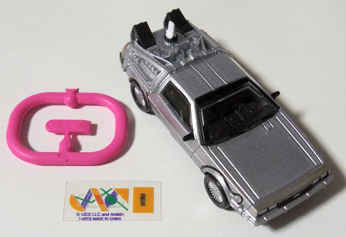 デロリアンの1/64ミニカーをゲット！～バック・トゥ・ザ・フューチャー