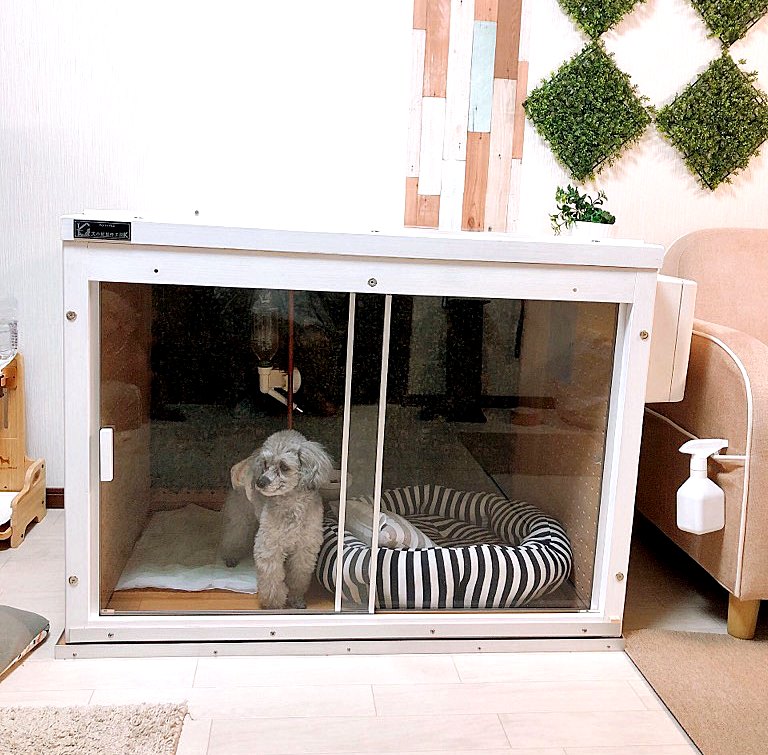 犬小屋製作工房Kの防音ケージ