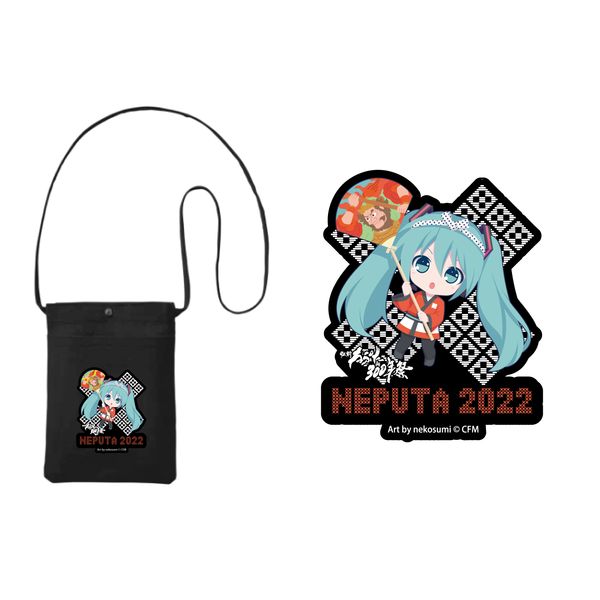 弘前ねぷた300年祭」×「初音ミク」 繚乱フルグラTシャツ Art by 大堂 初音