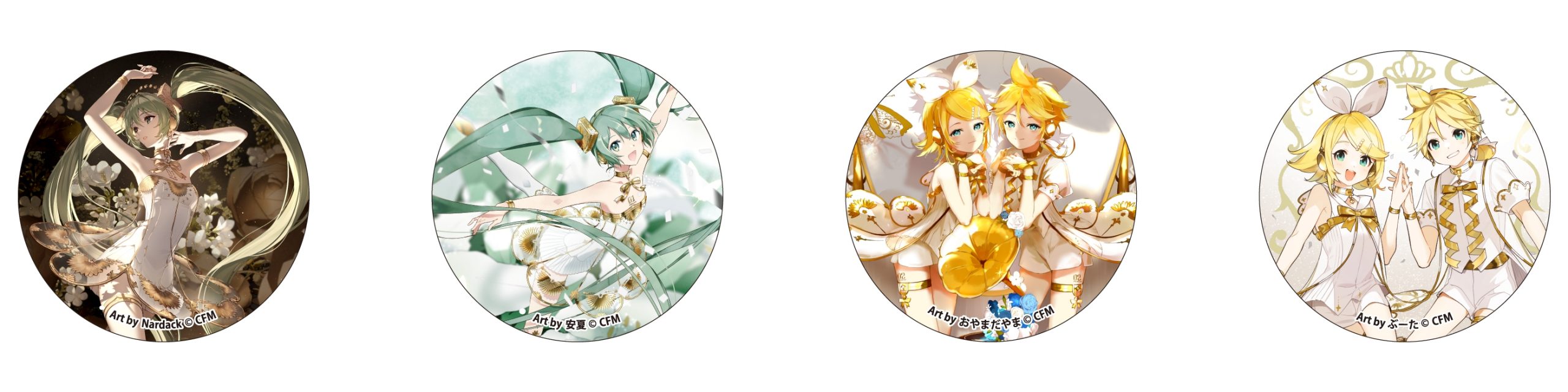 初音ミク ミクシンフォニー2020 ホログラム缶バッジ Blu-ray封入特典