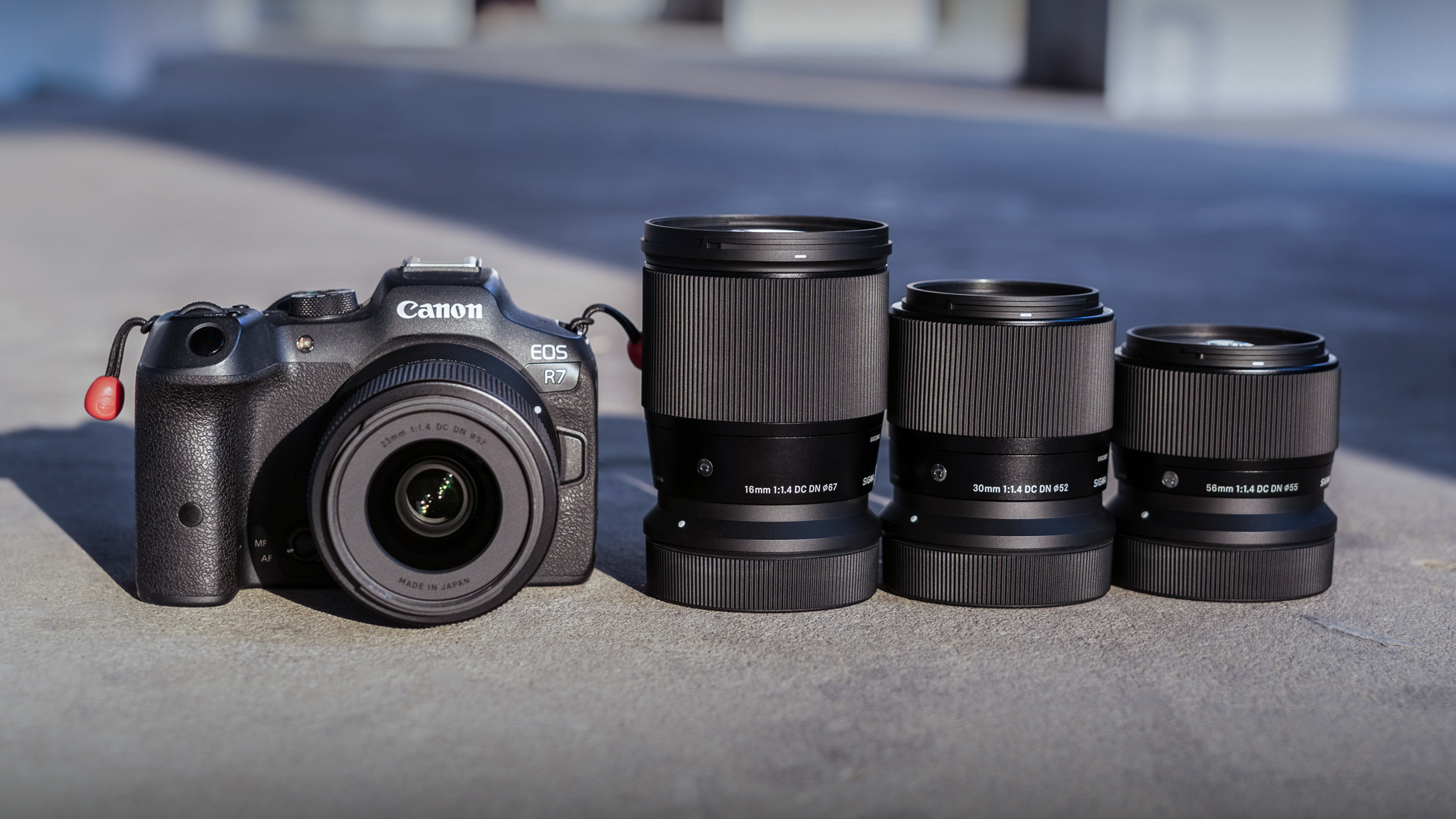 First Look: SIGMA F1.4 DC DN Prime Lenses for Canon RF Mount