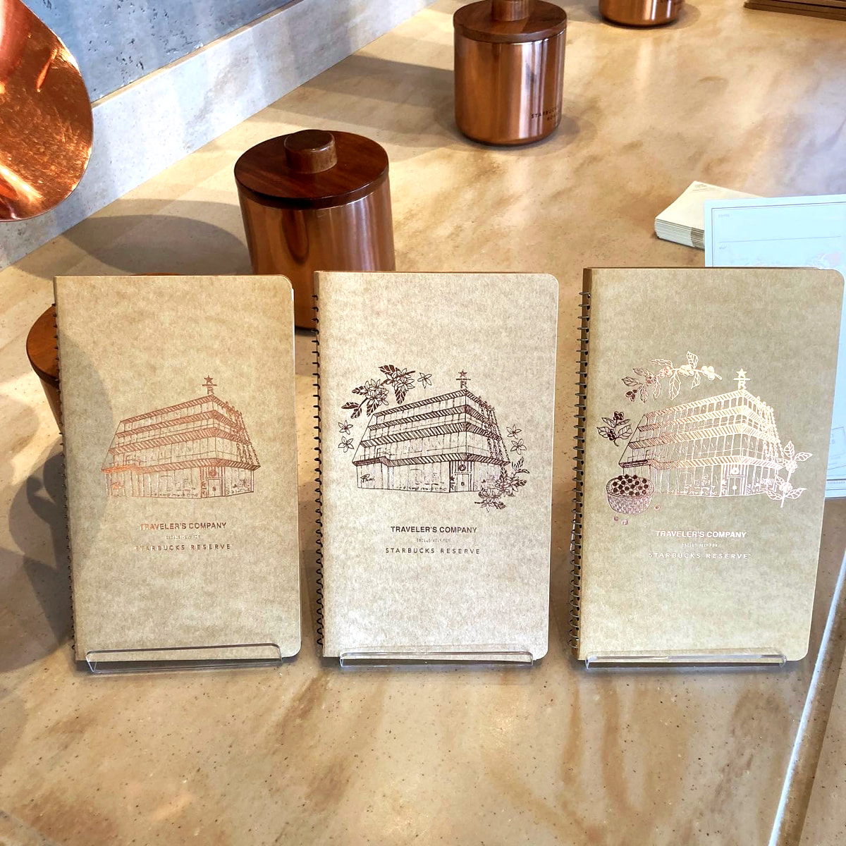 スターバックス リザーブロースタリー トラベラーズカンパニー ノート