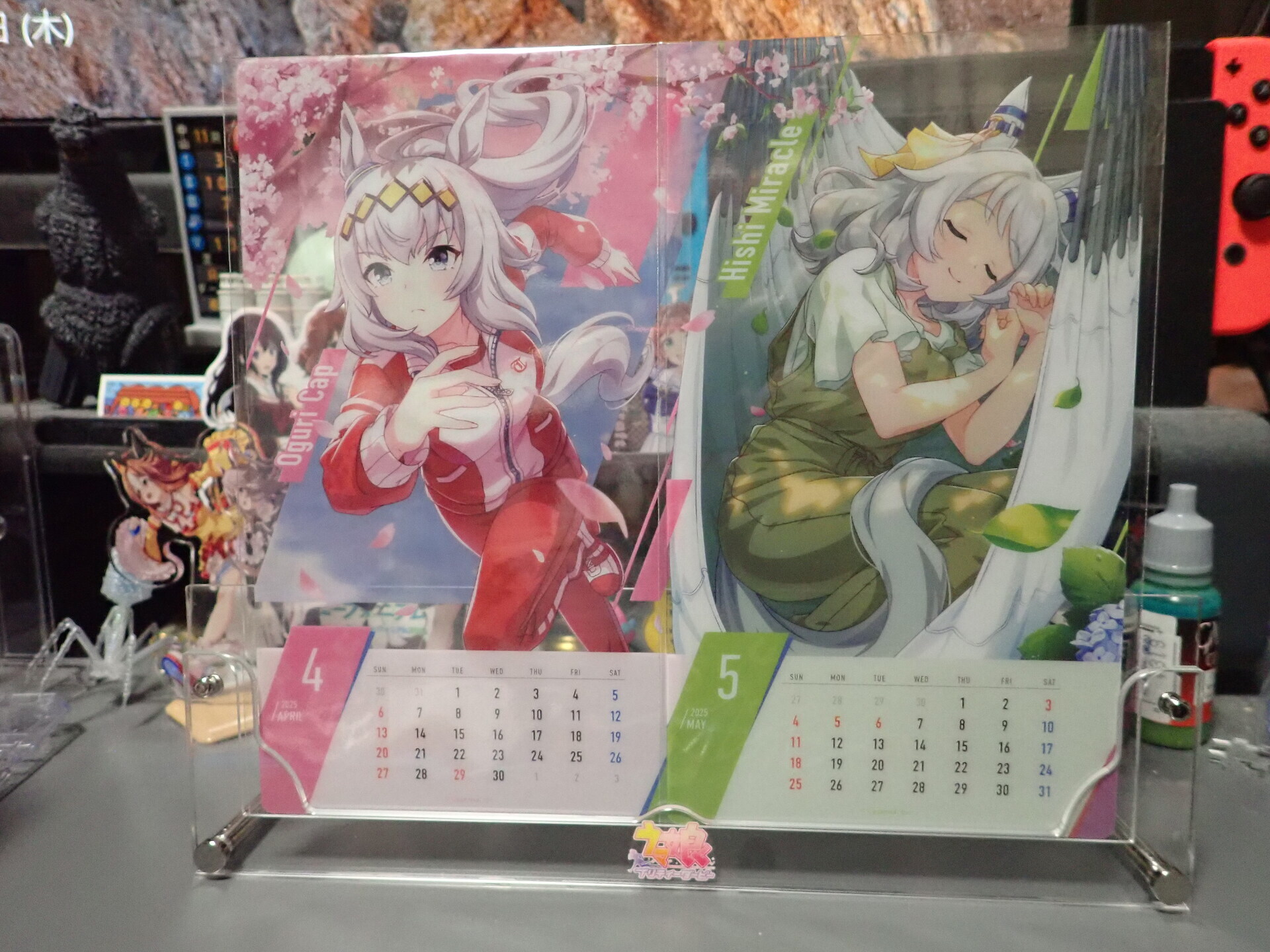 ウマ娘 プリティーダービー 2025年 卓上カレンダー 未開封 ウマ娘