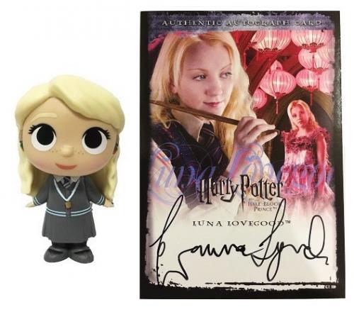 ハリーポッター サイン入り ルーナ・ラブグッド ポートレート 激レア