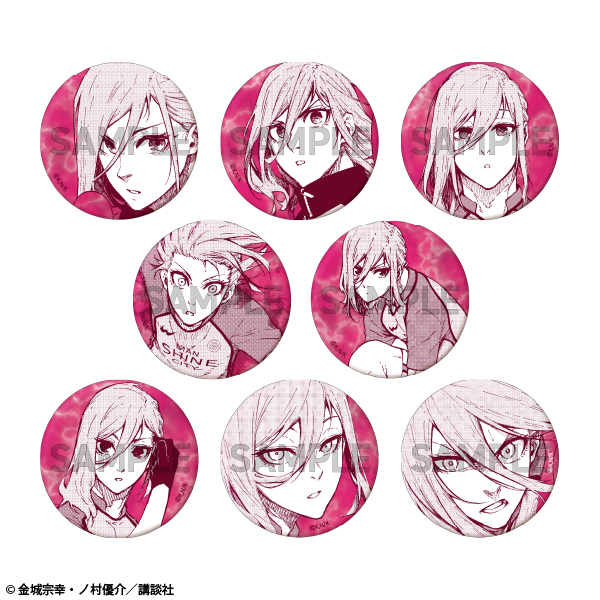 ブルーロック 五月雨 ビック缶バッジ 特典ポストカード 千切豹馬