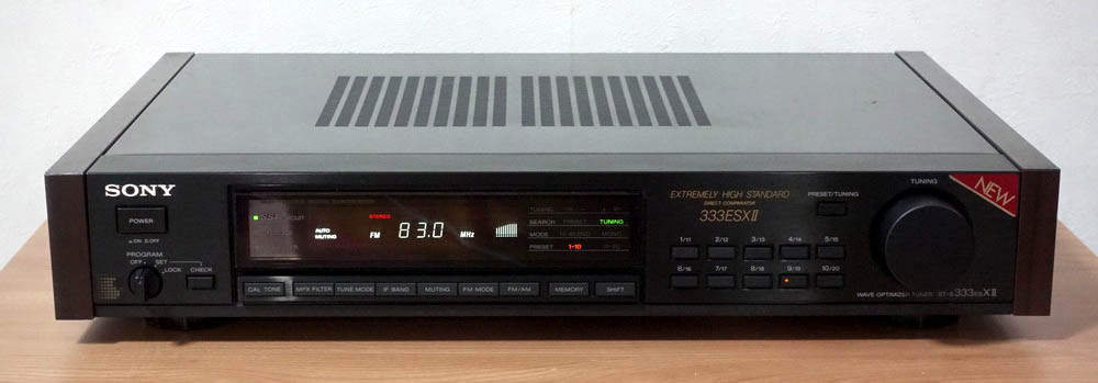SONY ST-S333ESXII 理調整記録12: BLUESS Laboratory