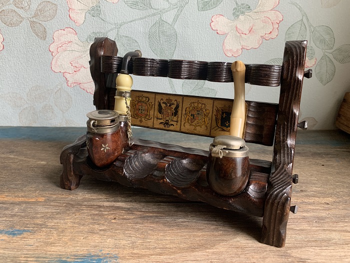 60年代 シガレットディスペンサー アンティーク 真鍮 インテリア