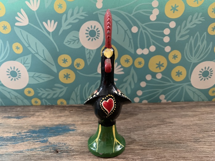20%OFF】ポルトガル バルセロスの雄鳥 ニワトリ ハート 置物