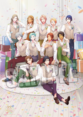 うたの☆プリンスさまっ♪ B3サイズ布ポスター SHINING BIRTHDAY SONG