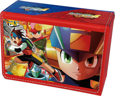 合皮製デッキケースW ロックマン エグゼ4 リバイバル：【公式