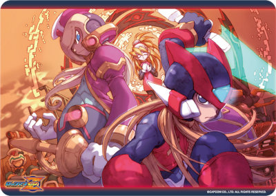 キャラクター万能ラバーマット ロックマン ゼロ リバイバル：【公式