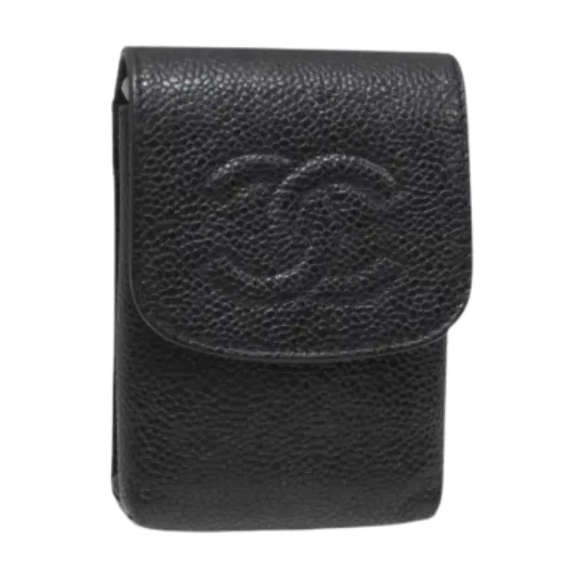 シガレットケース キャビアスキン ブラック｜ブランド買取なら