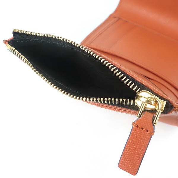 Brandol / MARNI マルニ 二つ折り財布 レザー スクエアウォレット