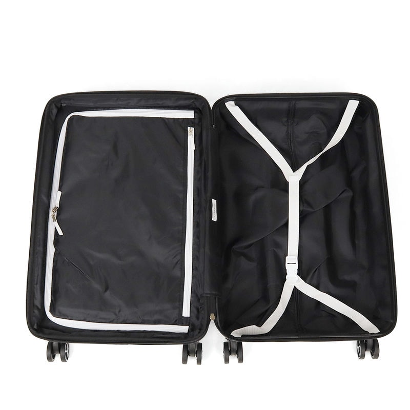 カルバンクライン スーツケース Lサイズ 軽量 大きめロゴ クールデザイン