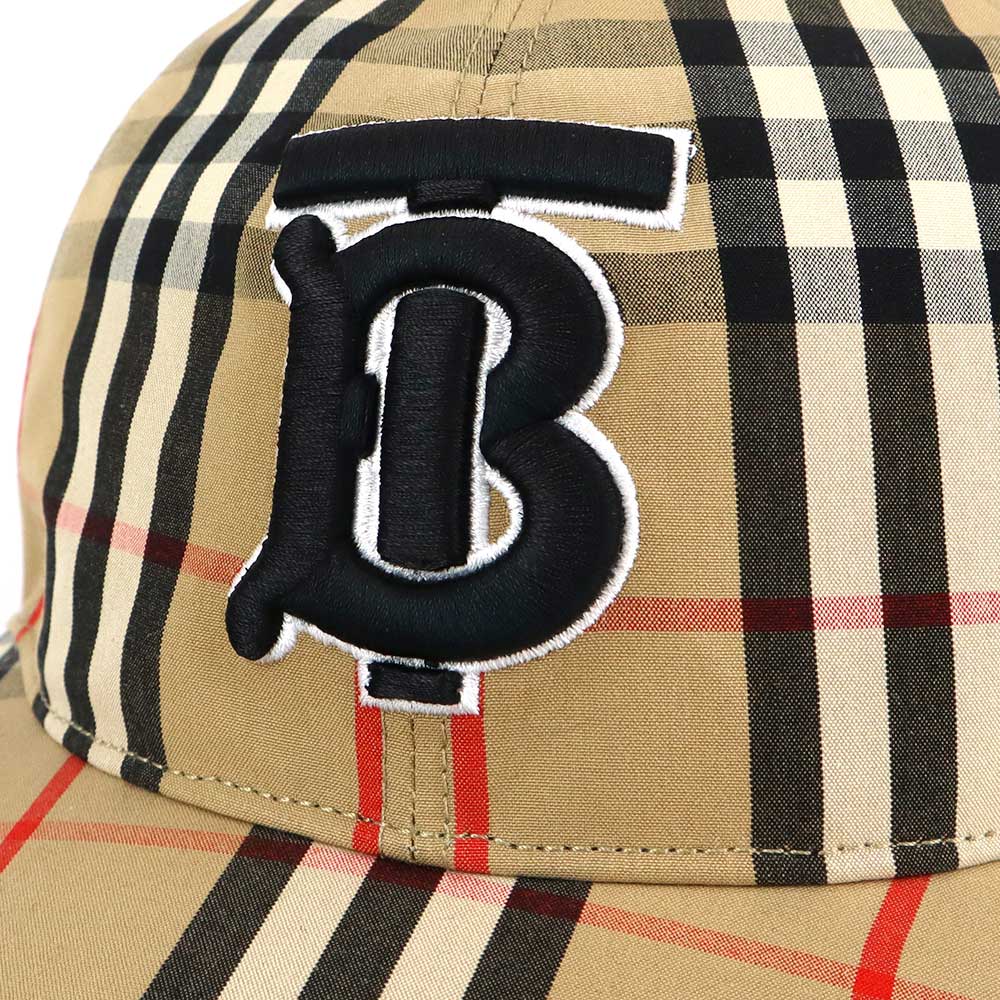 Brandol / BURBERRY バーバリー 帽子 TBロゴ ヴィンテージチェック
