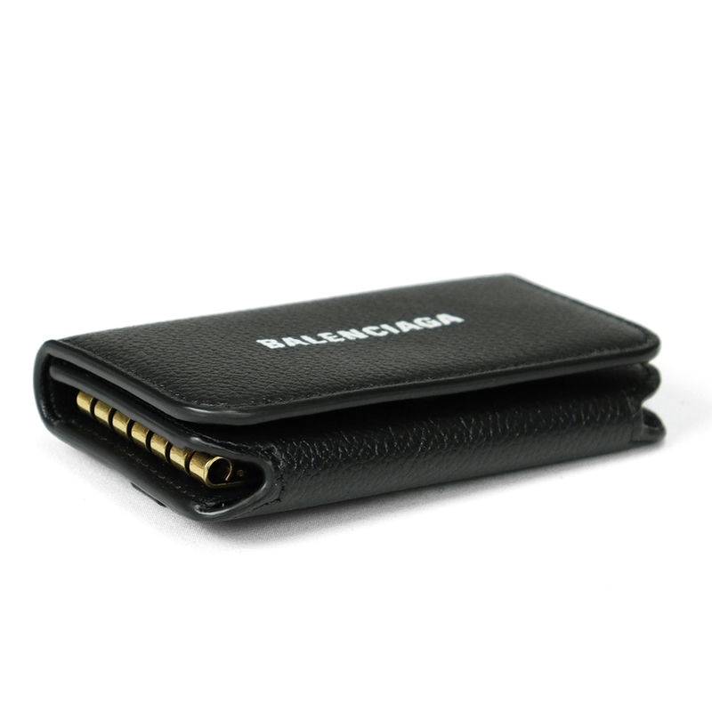 Brandol / BALENCIAGA バレンシアガ キーケース ロゴ 6連 ブラック