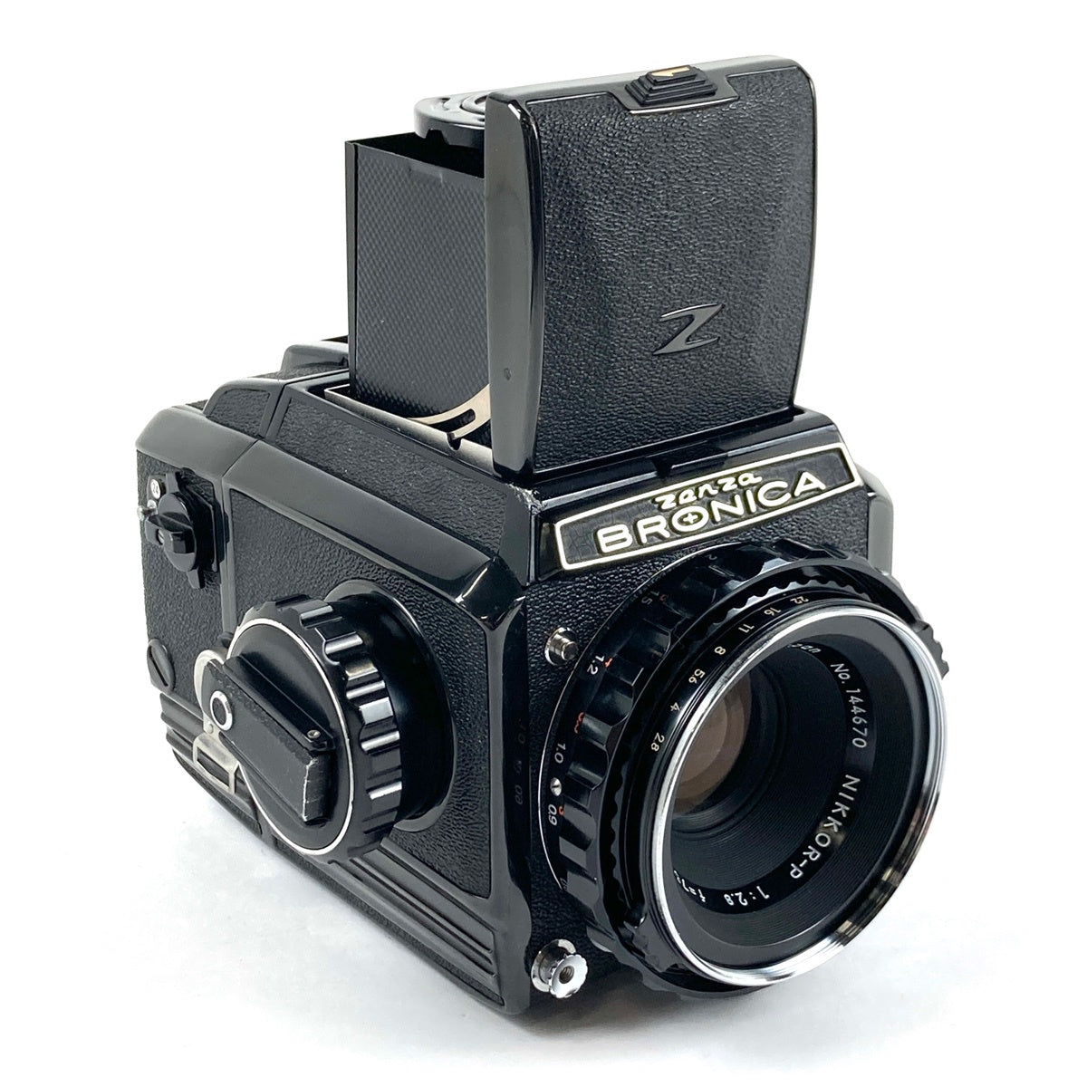 ゼンザブロニカ S2 後期 + NIKKOR-P 75mm F2.8 中判カメラ カメラ