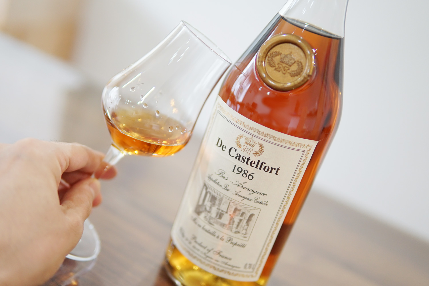 生まれ年ブランデー：アルマニャック ド カステルフォート 1986を飲む