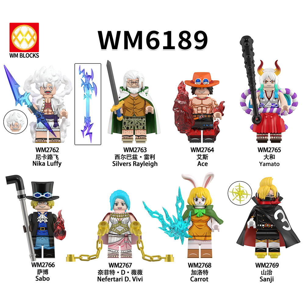 Anime One Piece Yamato WM2765 Minifigures - Brixtoy
