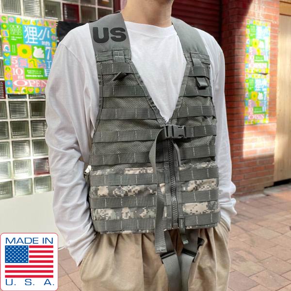 美品 USA製 実物 米軍 U.S.ARMY MOLLE II FLCベスト タクティカル