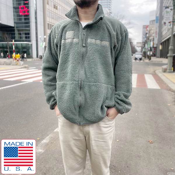 実物 米軍 ECWCS GEN3 LEVEL3 ポーラテック フリース ジャケット M-L