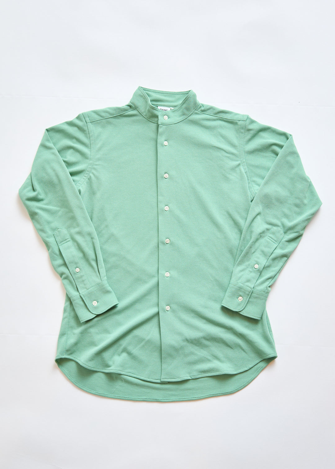 DRYCOTTONY STAND COLLAR SHIRT （ドライコットニースタンドカラー