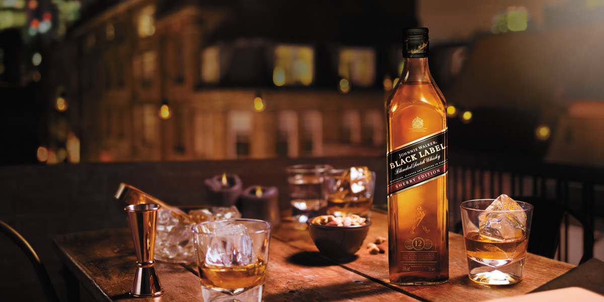 ジョニーウォーカー ブラックラベル 12年 シェリーエディション（数量