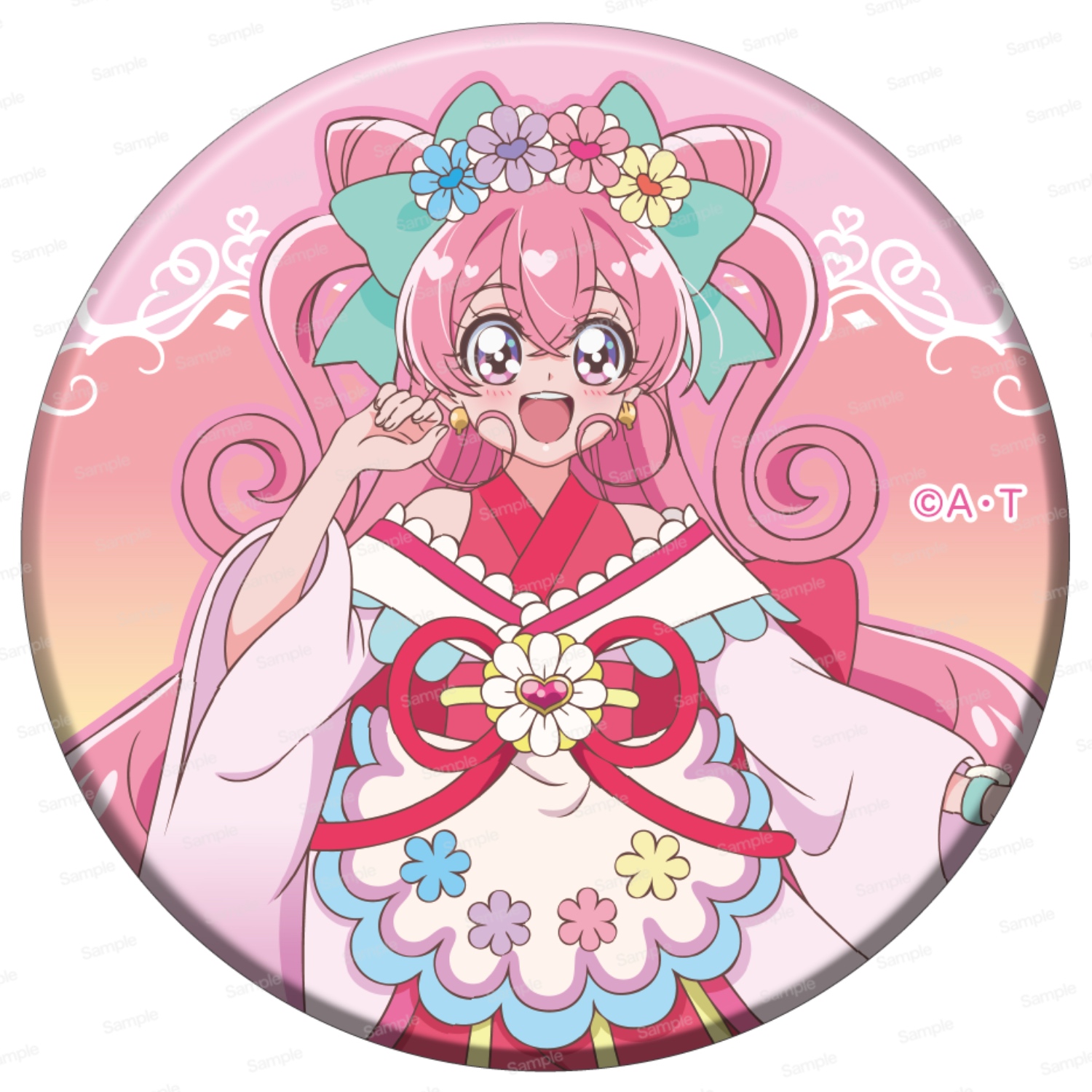 キュアプリズム ブルジュラ ホログラム 缶バッジ まとめ売り