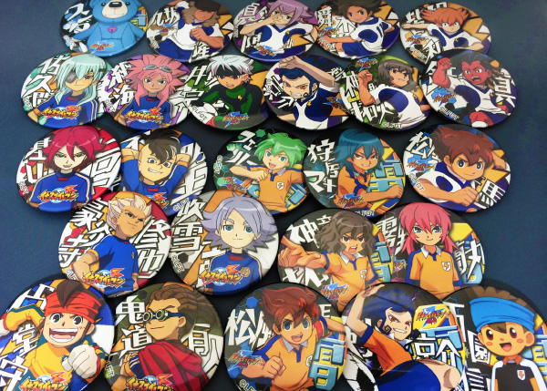 ガゼル 涼野風介 ドでか缶バッジ イナズマイレブンgo イナズマイレブン