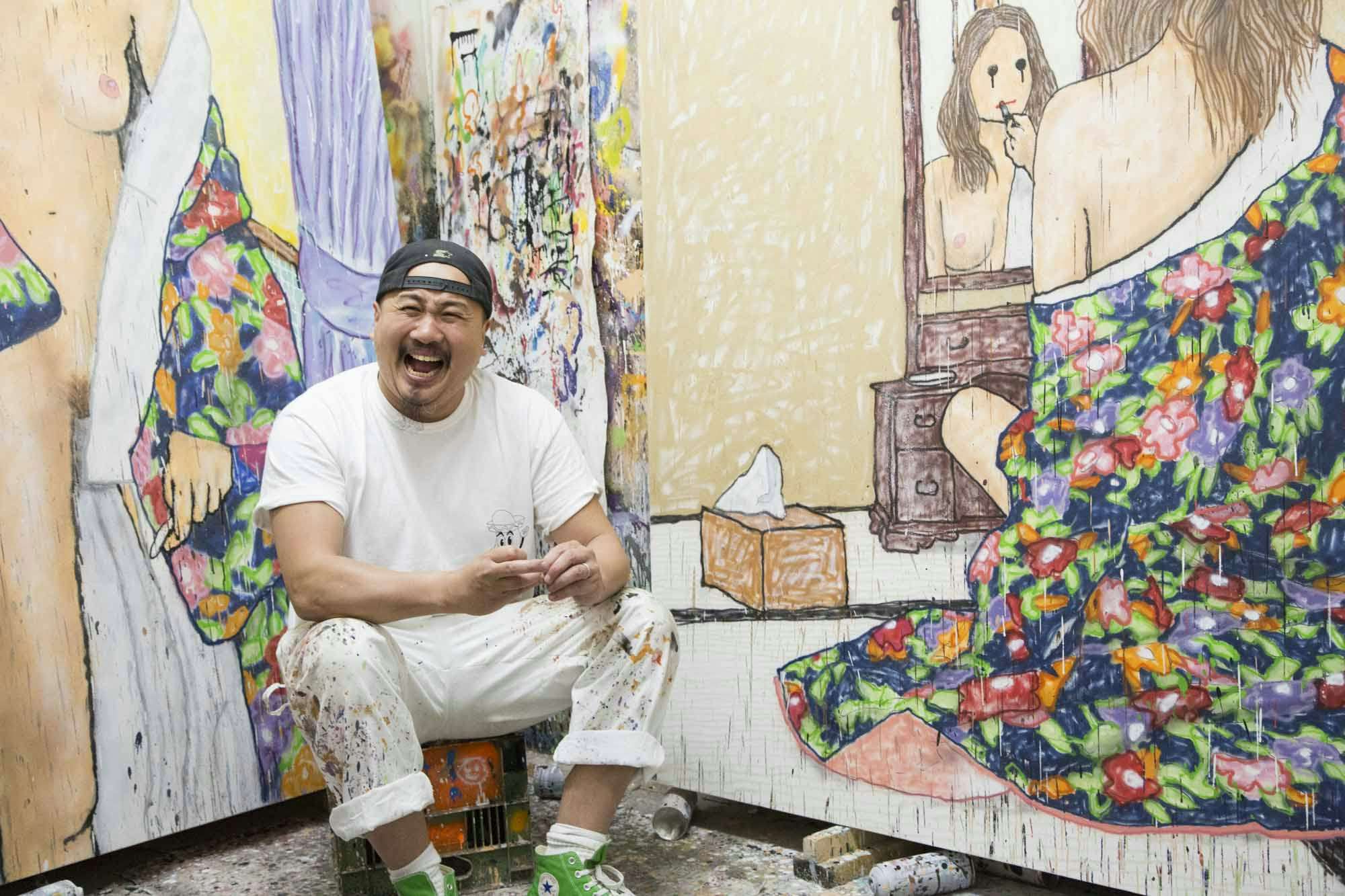 グラフィティ」ではなく「絵」を描く。MADSAKIインタビュー｜美術手帖